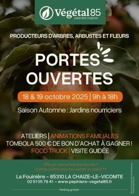 Portes ouvertes d'automne 2025